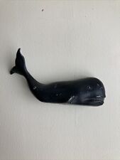 Antique Cast Lead Sperm Whale Figurine Paperweight Map Weight picture