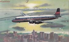 Postcard Airplane National Star Airlines picture
