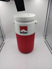 Vintage 90s Marlboro Coleman Thermos Water Cooler Phillip Morris Camping picture
