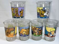 Vintage 90s Scooby Doo Complete Welch’s Jelly Jar Set Of 6 Unused picture