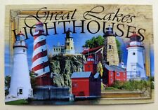 Postcard OH: Great Lakes Lighthouses Multiview. Ohio picture