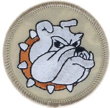 BSA Licensed English Bulldog Patrol Scouting Badge 2 inch Patch AVABSA F3D36X picture