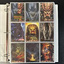 1995 Aliens Predator Universe Trading Card Set of 72 + A1-A15 Cards Topps~NICE picture