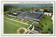 1955 Aerial View Industrial Rayon Corporation Plant Painesville Ohio OH Postcard picture