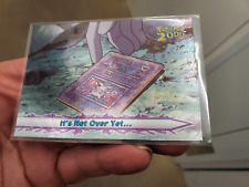HOLO LP Pokemon Topps Card - Pokemon 2000 - It's Not Over Yet #70 - Foil picture