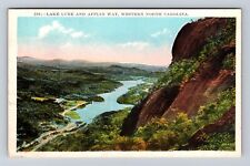 NC-North Carolina, Lake Lure, Appian Way, Antique Vintage Souvenir Postcard picture