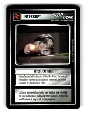 1995 Star Trek Black Border Alternate Universe Card Rescue Captives picture