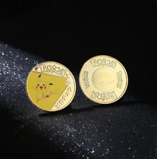 Pokemon Pikachu Gold Metal Coin Vintage 1oz Exclusive Collectible/Gift/display picture