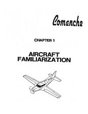 Piper Pa-24 Comanche Training Flight Manual & Plan Views  PDF Historic Archive picture