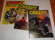 CREEPY #1,3,4 FRANK FRAZETTA COVERS 1964 HIGH GRADE COPIES  GREAT MAGS picture