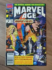 MARVEL AGE #88 - May 1990 Guardians Of The Galaxy Preview - Newsstand Edition picture