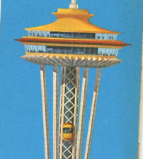 1962 Seattle World's Fair Detail Map Rand McNally Official picture