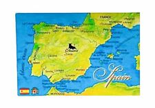 Spain Map Postcard Unposted Divided Back picture