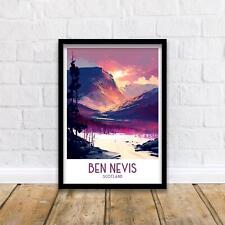 Ben Nevis Travel Print picture