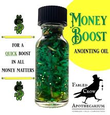 MONEY BOOST Oil Witchcraft Finance Hoodoo Occult Magick Metaphysical FABLED CROW picture