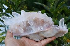 100%Natural White Samadhi Quartz Cluster 1.26Kg Crystal Mineral Stone Healing picture