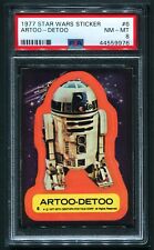 1977 Star Wars Sticker 1st Series #6 ARTOO-DETOO PSA 8 NM-MT picture