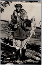 c1910 South Africa Postcard - Johannes & Couple of Pals RPPC Photo picture