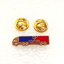 Pin's Lapel Pin Pins LOGO LES ROUTIERS TRUCK TRUCK Zamac Signed DECAT picture