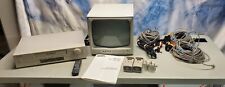 Vtg Samsung B & W Video Security System 2 Cameras VCR Remote Monitor More Tested picture