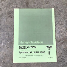 1962 To 1976 Harley-Davidson Sportster XL Parts Catalog Supplement 99451-71 picture