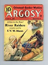 Argosy Part 4: Argosy Weekly Sep 29 1934 Vol. 250 #2 FN/VF 7.0 picture