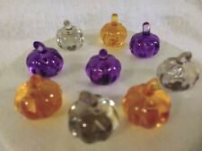 24 Pumpkin Lights Bulbs for Halloween Ceramic Christmas Tree **3 COLORS** picture