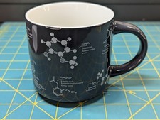 Cognitive Surplus Coffee Chemistry Molecular Structure Ceramic Mug Cup Black picture