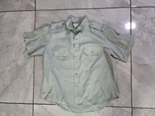 Genuine Israel Israeli Army Officer Uniform Shirt Size L  262 picture