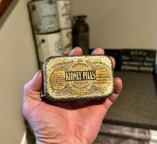 Johnson’s Kidney Pill Philadelphia PA Medicine Tin Can Female Complaints Etc Old picture