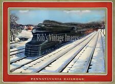 Pennsylvania Railroad Travel Poster S-1 Snow Steam PRR Size 13x19 Art print picture