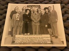 President Truman With Illinois Democrats At White House, Vintage Photo, 8x10 picture