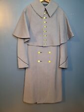West Point USMA Military Academy Cadet Uniform Long Overcoat O Cape Excellent picture