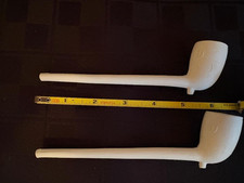New 2 ~Clay pipes, surplus from laboratory supply house, picture