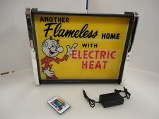 Reddy Kilowatt Another Flameless Home LED Display light sign box picture