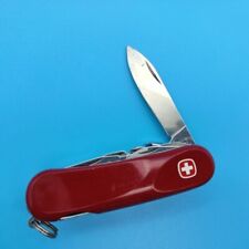 Wenger Evo S557 Swiss Army Knife, Delémont, 85mm, Locking Blade, Red - Very Good picture