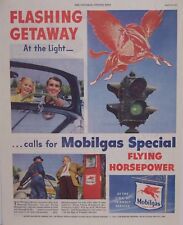Original 1947 Mobil Gas and Oil Magazine Ad picture