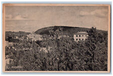 Kuopio Finland Postcard General View Buildings Mountains c1930's Antique picture