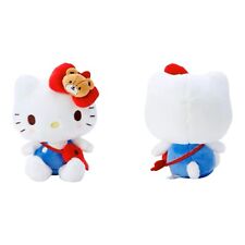 Sanrio Hello Kitty Friend Coordination Stuffed Toy 8in Plush Doll Blue Red Bag picture