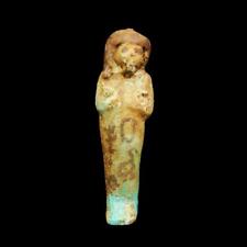 Fine Antique Egyptian Stone/Faience Ushabti (Shabti) Statue Figure...VERY UNIQUE picture