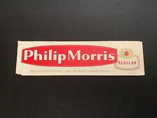 Vintage Philip Morris Cigarette Sign picture