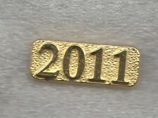 2011 Student Athlete Class Year Letterman Jacket Pin gold tone picture