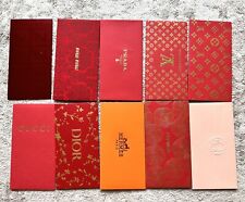 Chinese Lunar New Year Designer Red Envelopes (10) Hermes, Chanel, Dior, LV Etc picture