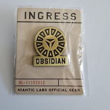 Ingress Pin : Official Obsidian  picture