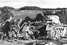 1930s-40s (6 x 4) Repro German RP- Panzer Mark I- Infantry Follow Tank in Attack picture