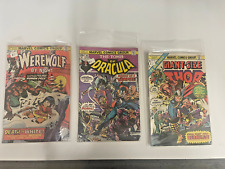 Marvel Lot of 1 comics - Dr Strange, Thor, Blade, Werewolf, spiderman READ picture