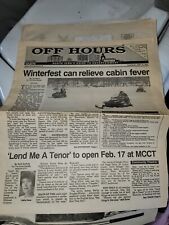  Clear Lake Iowa Vintage snowmobile news papers early 90s picture