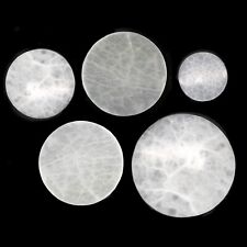 Selenite Crystal Round Plate 3 4 5 and 8 Inch For Smudging Crystal Charging picture
