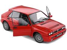 1991 Lancia Delta HF Integrale Rosso Corsa Red 1/18 Diecast Model Car picture