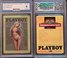 1995 Playboy Chromium Covers Dian Parkinson #89 Graded FCGS 8 NM-MT picture